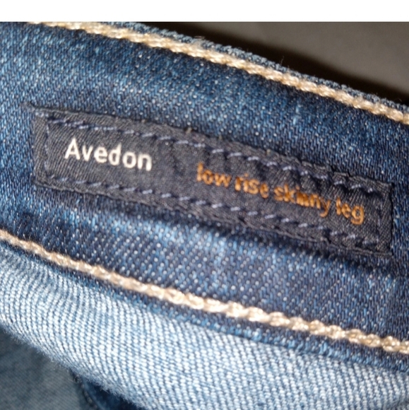 Citizens of Humanity Avedon Low Rise Skinny Jeans 24 - Picture 5 of 10
